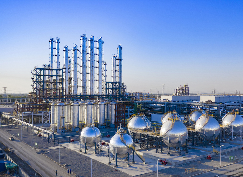 Chemical processing plant with severe-service valve applications