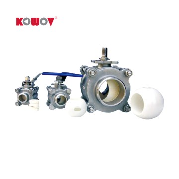 FCCV Unlined Hard Ceramic Ball Valve