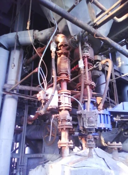 Organosilicon Cyclone Separation: site photograph 3