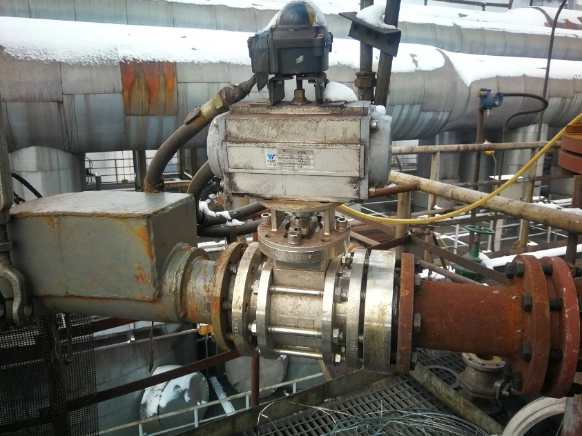 Titanium Tetrachloride Processing: site photograph 3