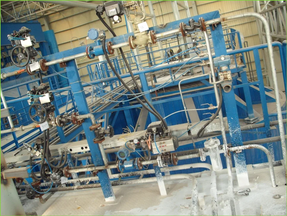 Waste Incineration Desulfurization: site photograph 1