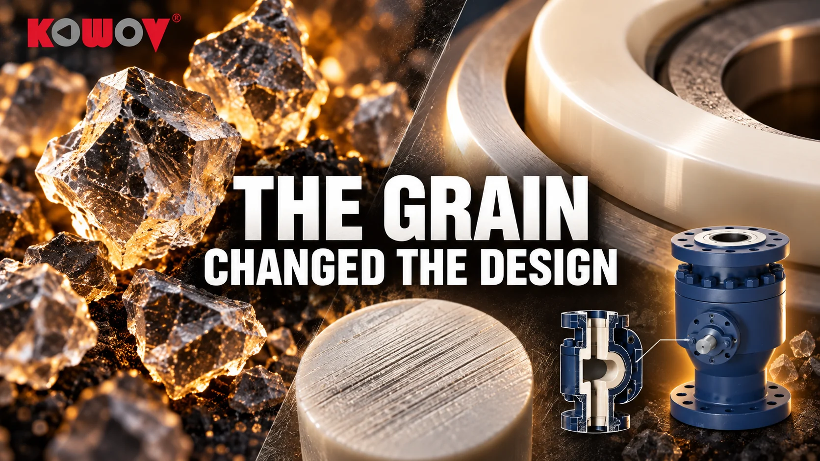 The abrasive journey of foundry sand — editorial illustration