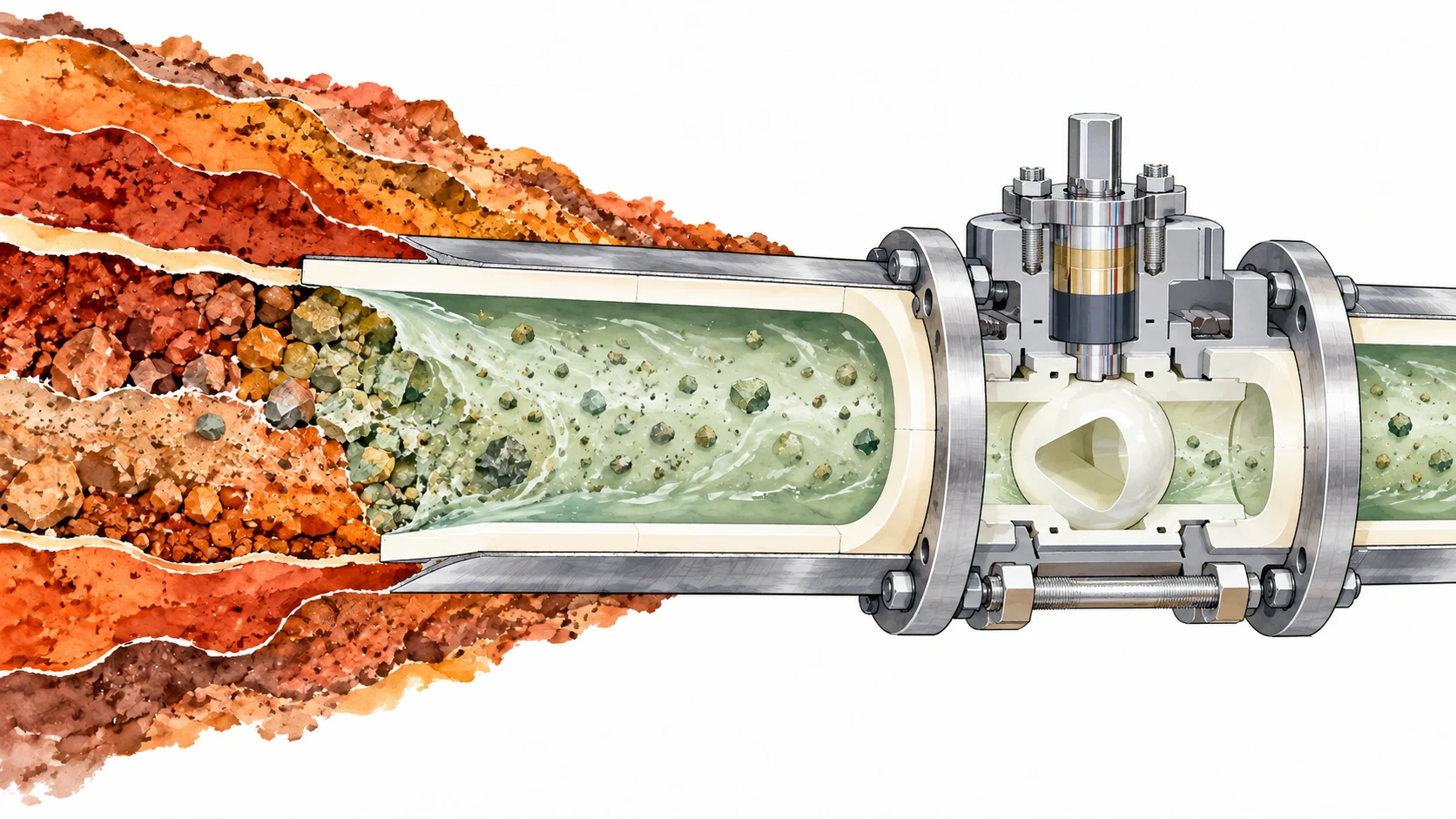 A material change in laterite nickel processing — editorial illustration