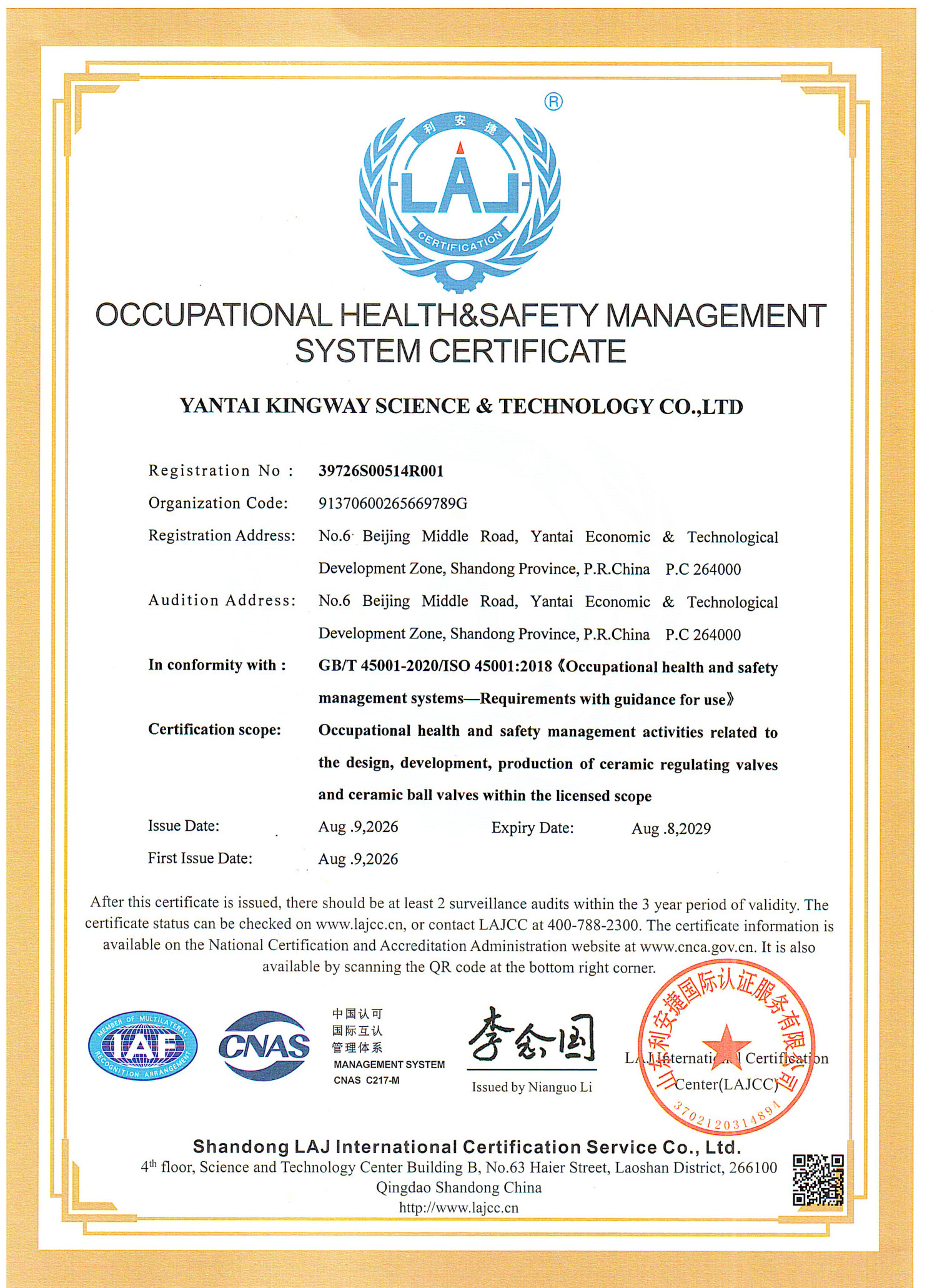 ISO 45001 cover