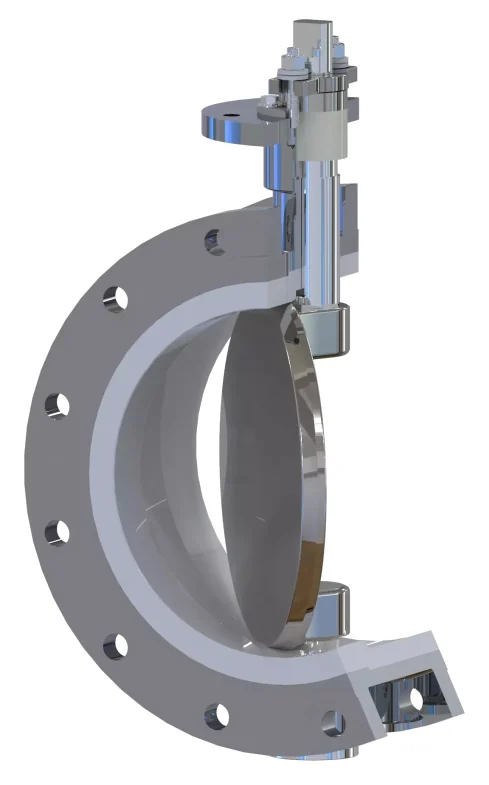FEBV: Ceramic eccentric butterfly valve